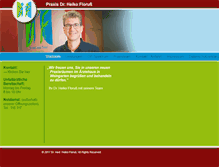 Tablet Screenshot of praxis-dr-floruss.de